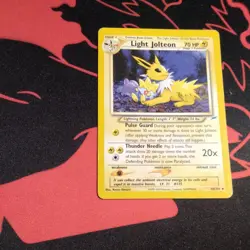 Pokemon TCG Light Jolteon Neo Destiny Card 48/105 Unlimited Uncommon - Image 3