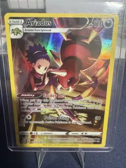 Pokemon TCG Ariados TG09/TG30 Swsh09: Brilliant Stars Trainer Gallery Holo NM - Image 1