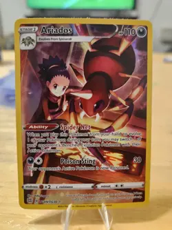 Pokemon TCG SWSH09: Brilliant Stars Trainer Gallery #TG09/TG30 Ariados NM - Image 1