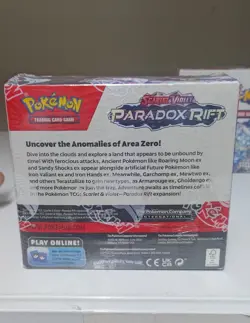 Pokemon TCG: Scarlet & Violet Paradox Rift Booster Box 36 Packs Sealed - Image 2