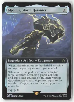 Mjolnir, Storm Hammer (Extended Art) R Universes Beyond: Assassin's Creed 170 LP - Image 1