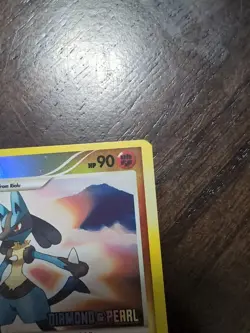 Pokemon TCG 2007 Lucario Reverse Holo Rare Diamond and Pearl 6/130 Stamped - Image 3