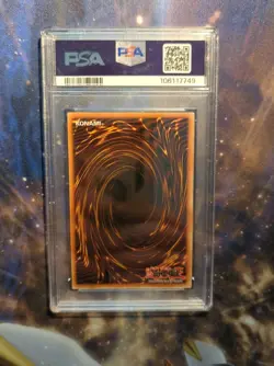 Yu-Gi-Oh Gaia The Dragon Champion LOB-EN125 25th Anniversary PSA 9 - Image 2