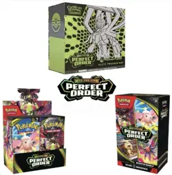 ✅Presale Pokemon Perfect Order - 1x PC ETB, 1x Booster box, 2x Booster Bundle✅ - Image 1