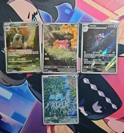 Pokemon 10 IR's Illustration Rares Card LOT 4 Cards NM Scarlet And Violet Lot 13 - Image 1