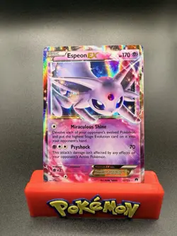 Espeon EX - 52/122 - Pokemon Breakpoint XY Ultra Rare Card LP/NM - Image 1