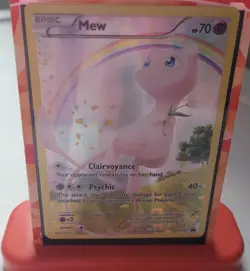 FULL ART Mew XY100 Holo promo pokemon mythical collection card NM Free Shipping - Image 3