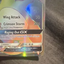 Pokemon Charizard GX Secret Rare Holo 150/147 SM-Burning Shadows 250HP GX Card - Image 4