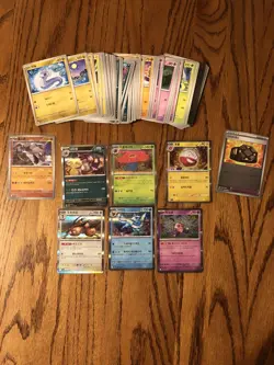 Pokemon 151 Korean Card Lot 60+ Cards NO DUPLICATES 8 Holos! PACK FRESH!! - Image 1
