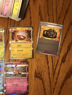 Pokemon 151 Korean Card Lot 60+ Cards NO DUPLICATES 8 Holos! PACK FRESH!! - Image 4