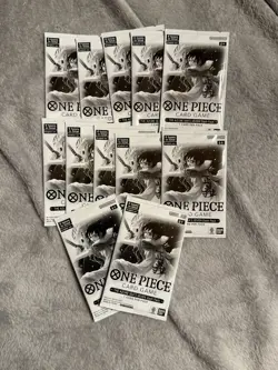 The Azure Sea's Seven Dash Pack SEALED x12 IN HAND - One Piece Card Game- Op14 - Image 1
