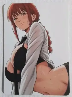 Makima, Chainsaw Man - Double Sided ACG Waifu Sexy Anime Card - Image 2