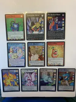 NEOPETS BASE SET COMPLETE SET OF 234/234 CARDS WITH 30 FOILS WOTC ALL MINT - Image 2