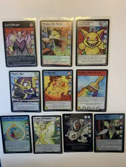 NEOPETS BASE SET COMPLETE SET OF 234/234 CARDS WITH 30 FOILS WOTC ALL MINT - Image 4