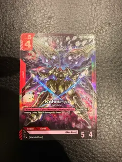GUNDAM TCG CARD GAME - GD01-044 LR KSHATRIYA - ENGLISH NEWTYPE RISING - Image 1