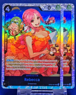 2x Rebecca OP05-091 SR | Premium Booster -The Best- Vol. 2 | One Piece TCG - Image 1