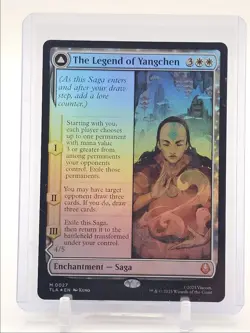 THE LEGEND OF YANGCHEN 2025 MTG THE LAST AIRBENDER MYTHIC RARE Q4856 - Image 1