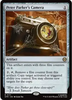 1 x Peter Parker's Camera - Marvel's Spider-Man - LP - MTG - Image 1
