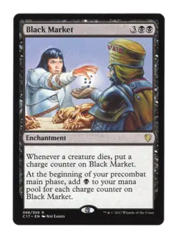 1x Black Market - NM/M Commander 2017 C17 MTG - Image 1