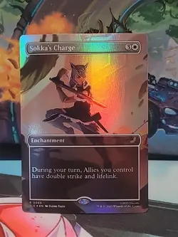 Sokka's Charge (Borderless) Avatar: The Last Airbender: Eternal-Legal Foil - Image 1