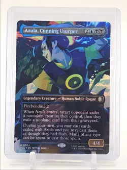 AZULA, CUNNING USURPER 2025 MTG AVATAR: THE LAST AIRBENDER RARE 4/4 Q4856 - Image 1