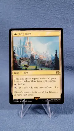 Starting Town Final Fantasy Regular NM - Image 1