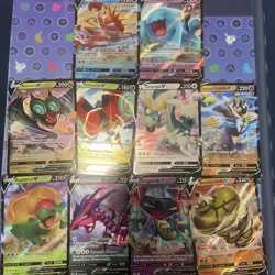 LOT OF 10 Pokemon Ultra Rare TCG V Cards - Image 1