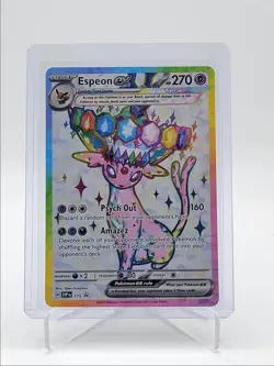 ESPEON EX 2025 POKEMON SCARLET & VIOLET BLACK STAR PROMOS #175 Q6435 - Image 1