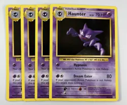 Haunter 48/108 (4X) Playset Lot Pokemon XY Evolutions Common Psychic TCG 2016 - Image 1