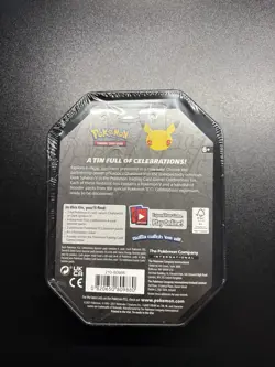 Pokemon TCG Celebrations Lances Charizard V 6 Pack Tin New SEALED! - Image 3