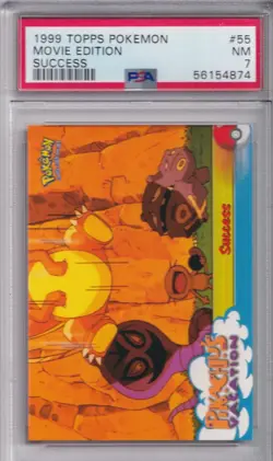 Pokemon-1999 TOPPS Movie Edition Success PSA 7 (548) - Image 1