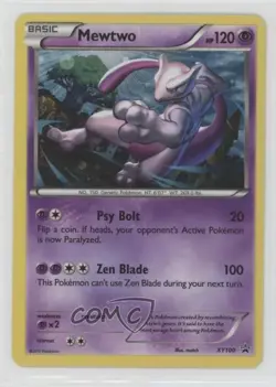 Mewtwo (Cosmos Holo) Holo Pokemon XY Black Star Promo #XY100 - Image 1