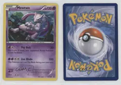 Mewtwo (Cosmos Holo) Holo Pokemon XY Black Star Promo #XY100 - Image 3