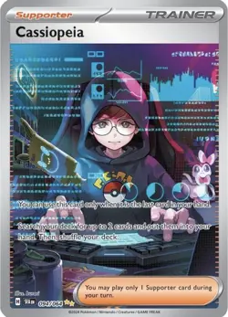 Cassiopeia 094/064 - Pokemon Shrouded Fable Special Illustration Rare SIR NM - Image 1