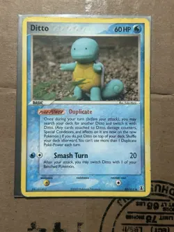 Ditto - 40/113 - Uncommon English Pokemon EX Delta Species HP DMG - Image 1