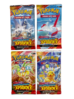 Lot of (400) Pokemon TCG Scarlet & Violet Surging Sparks Booster Packs Sealed - Image 2