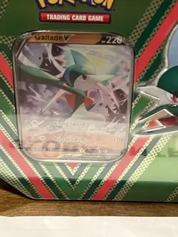 Pokemon Hidden Potential Tin Gallade V 5 Booster Packs Sealed Perfect Condition 820650851483 - Image 2