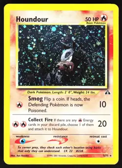 2001 NEO - DISCOVERY HOLO HOUNDOUR #5/75 - Image 1