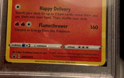 Special Delivery Charizard *Holo Bleed Error/ Swirl* Pokemon Center Promo PSA 8 - Image 4