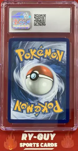 2021 POKEMON CELEBRATIONS BASE SET HOLO IMPOSTER PROFESSOR OAK #73 CGC 9 - Image 2