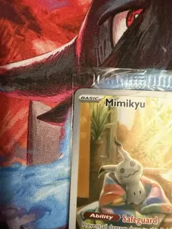 Pokemon TCG: Mimikyu SVP 075 Black Star Promo Holo English Sealed New - Image 2