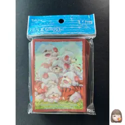 Hisuian Growlithe 64 Sleeves Japanese Pokemon Center Exclusive Sealed LM83 - Image 1