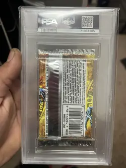 Yu-Gi-Oh! Pharaonic Guardian PGD 1st Edition Sealed Booster Pack PSA 10 - Image 2