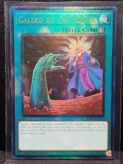Yu-Gi-Oh Called by the Grave RA01-EN057 Prismatic Ultimate Rare 1st Ed Near Mint - Image 1