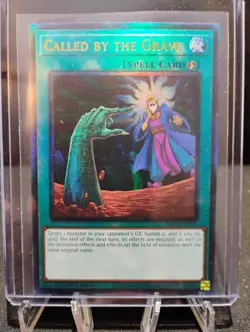 Yu-Gi-Oh Called by the Grave RA01-EN057 Prismatic Ultimate Rare 1st Ed Near Mint - Image 3
