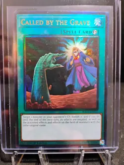 Yu-Gi-Oh Called by the Grave RA01-EN057 Prismatic Ultimate Rare 1st Ed Near Mint - Image 5