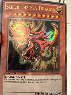 Slifer the Sky Dragon LC01-EN002 Yu-Gi-Oh Legendary Collection 1 Limited Edition - Image 2