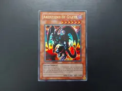 Yugioh - Archfiend of Gilfer JMP-EN003 Ultra Rare Promo - Image 1