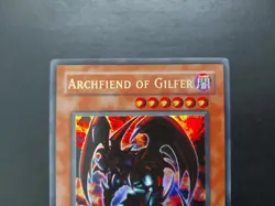 Yugioh - Archfiend of Gilfer JMP-EN003 Ultra Rare Promo - Image 2