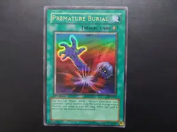 Yugioh - Premature Burial PSV-037 Ultra Rare 1st Edition - Image 1